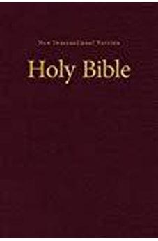 NIV, Pew and Worship Bible, Hardcover, Burgundy, Comfort Print 9780310446286