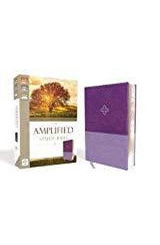 AMP Study Bible, Leathersoft, Purple