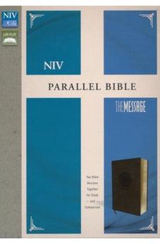 NIV, The Message, Parallel Bible, Leathersoft, Brown 9780310446934 - Biblestore.com