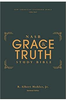 NASB Grace and Truth Study Bible, Hardcover, Green, Red Letter, 1995 Text, Comfort Print