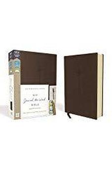 NIV, Journal the Word Bible, Leathersoft, Brown, Red Letter Edition, Comfort Print 9780310450276