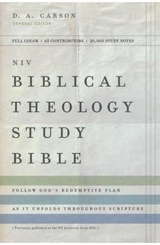 NIV, Biblical Theology Study Bible, Hardcover, Comfort Print
