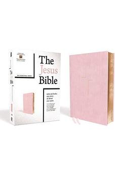 NIV Edition, The Jesus Bible, Leathersoft over Board, Pink, Comfort Print 9780310450788