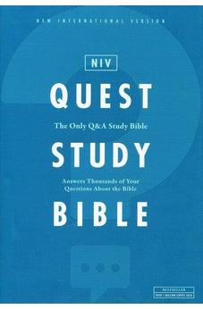 NIV, Quest Study Bible, Hardcover, Comfort Print