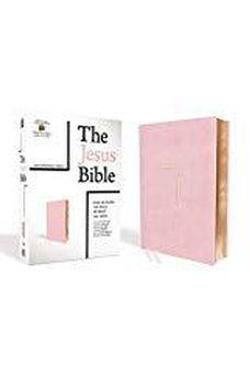 NIV The Jesus Bible, Leathersoft over Board, Pink, Indexed, Comfort Print 9780310452300