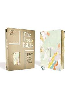 ESV The Jesus Bible Artist Edition, Leathersoft, Multi-color/Teal 9780310453093