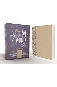 NIV, Beautiful Word Bible, Updated Edition, Peel/Stick Bible Tabs, Leathersoft over Board, Gold, Red Letter, Comfort Print 9780310453437