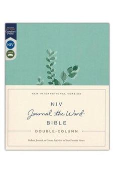 NIV Double-Column Journal the Word Bible, Comfort Print, cloth over board, teal 9780310455264