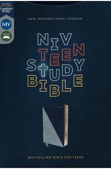 NIV Teen Study Bible, Leathersoft, Teal, Comfort Print
