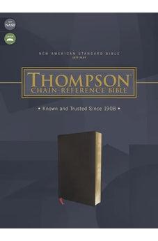 NASB Thompson Chain-Reference Bible, Bonded Leather, Black, Red Letter, 1977 Text