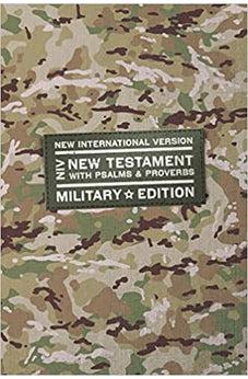 NIV New Testament with Psalms and Proverbs, Military Edition, Compact, Paperback, Military Camo, Comfort Print