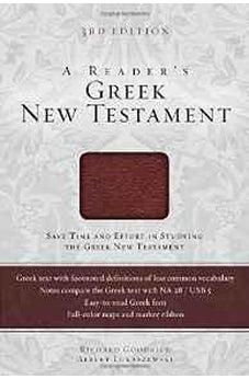NIV Reader's Greek New Testament: Third Edition 9780310516804