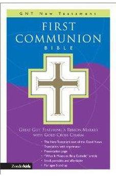 GNT First Communion Bible New Testament, Leathersoft White
