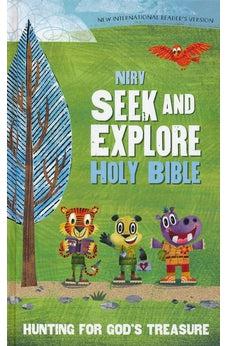 NIrV, Seek and Explore Holy Bible, Hardcover: Hunting for God's Treasure 9780310763536