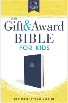 NIV, Gift and Award Bible for Kids, Flexcover, Blue, Comfort Print 9780310765851