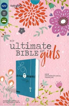 NIV, Ultimate Bible for Girls, Faithgirlz Edition, Leathersoft, Teal