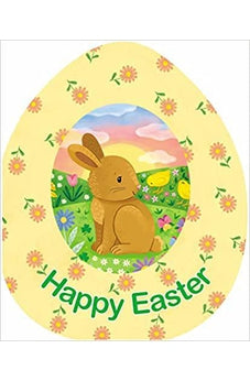 Happy Easter (An Easter Egg-Shaped Board Book)