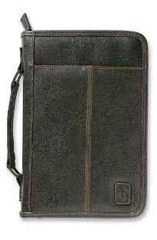 Aviator Leather-Look Brown Large 025986822521