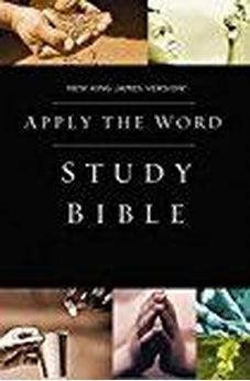 NKJV, Apply the Word Study Bible, Hardcover, Red Letter Edition: Live in His Steps 9780718042523