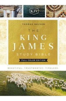 KJV, The King James Study Bible, Cloth over Board, Full-Color Edition 9780718079154