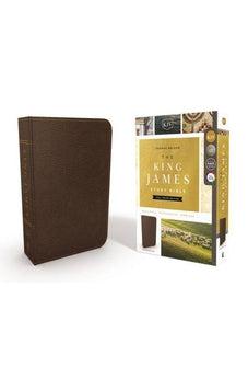 KJV, The King James Study Bible, Bonded Leather, Brown, Full-Color Edition 9780718079758