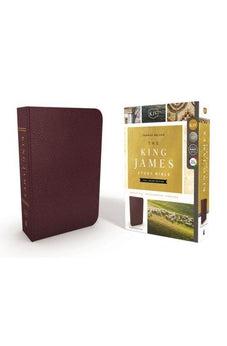 KJV, The King James Study Bible, Bonded Leather, Burgundy, Full-Color Edition 9780718079796