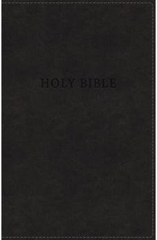 KJV, Deluxe Gift Bible, Leathersoft, Black, Red Letter Edition, Comfort Print