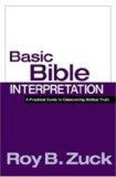 Basic Bible Interpretation-Rpk 9780781438773