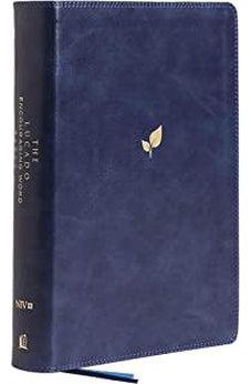 NIV, Lucado Encouraging Word Bible, Leathersoft, Blue, Thumb Indexed, Comfort Print
