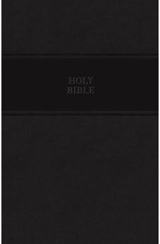 KJV, Reference Bible, Personal Size Giant Print, Leathersoft, Black, Indexed, Red Letter Edition, Comfort Print 9780785215561
