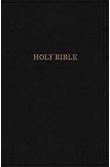 KJV, Deluxe Reference Bible, Super Giant Print, Leathersoft, Black, Red Letter Edition, Comfort Print 9780785215660