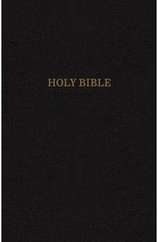 KJV, Thinline Reference Bible, Bonded Leather, Black, Red Letter Edition, Comfort Print 9780785215752