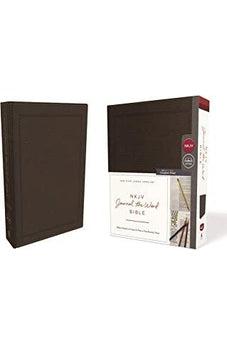 NKJV, Journal the Word Bible, Bonded Leather, Brown, Red Letter Edition, Comfort Print 9780785218494