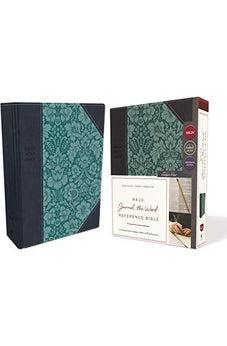 NKJV, Journal the Word Reference Bible, Leathersoft, Blue, Red Letter Edition, Comfort Print 9780785220268
