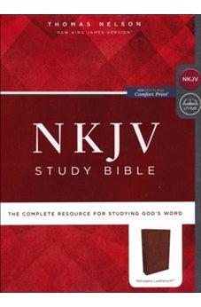 NKJV Study Bible, Leathersoft, Brown