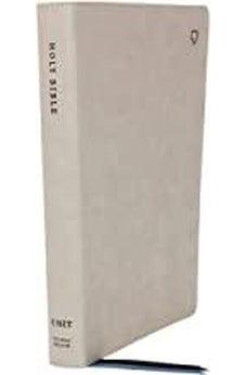 NET Bible Thinline Large Print, Leathersoft, Stone, Thumb Indexed, Comfort Print 9780785225041