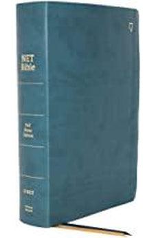 NET Bible Full-notes Edition, Leathersoft, Teal, Thumb Indexed, Comfort Print 9780785225102