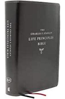 KJV, Charles F. Stanley Life Principles Bible, 2nd Edition, Leathersoft, Black, Thumb Indexed, Comfort Print 9780785225492
