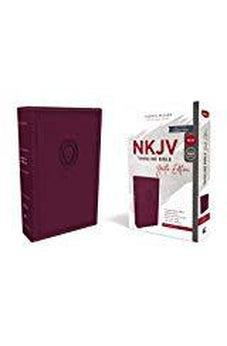 NKJV, Thinline Bible Youth Edition, Leathersoft, Purple, Red Letter Edition, Comfort Print