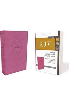 KJV, Value Thinline Bible, Large Print, Leathersoft, Pink, Red Letter Edition, Comfort Print 9780785225904