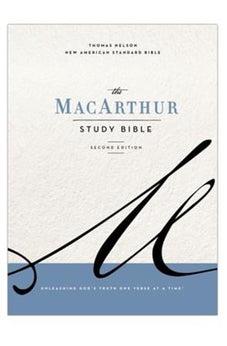 NASB MacArthur Study Bible, 2nd Edition, Hardcover, Gray, Comfort Print - Biblestore.com