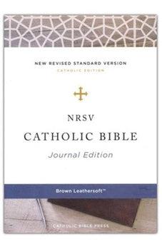 NRSV Catholic Bible Journal Edition Leathersoft Brown Comfort Print
