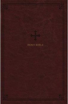 NRSV Catholic Bible Standard Personal Size Leathersoft Red Comfort Print