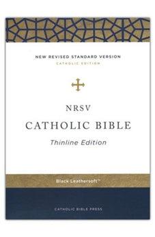NRSV Catholic Bible, Thinline Edition, Leathersoft, Black, Comfort Print