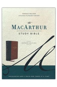 ESV MacArthur Study Bible, 2nd Edition, Leathersoft, Brown