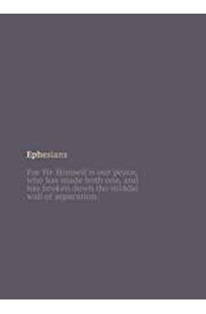 Bible Journal, NKJV - Ephesians, Paperback, Comfort Print