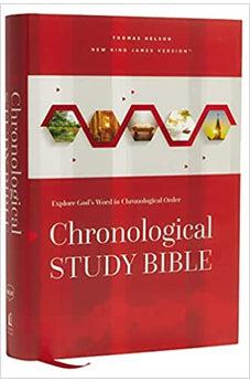 NKJV Chronological Study Bible, Hardcover, Comfort Print