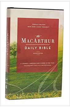 NKJV MacArthur Daily Bible, 2nd Edition, Hardcover, Comfort Print - Biblestore.com
