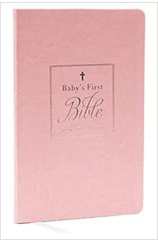 KJV Baby's First New Testament, Leathersoft, Pink, Red Letter, Comfort Print