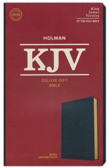 KJV Deluxe Gift Bible, Black LeatherTouch
